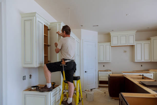 Cabinet Refacing Before After Dayton